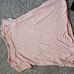 ❄️Pink Lace Tee #B5